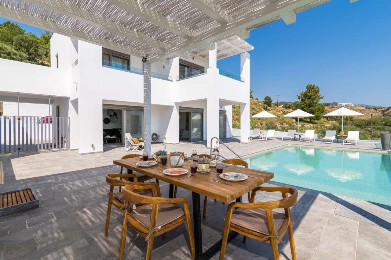 Krini Lindos Luxury Villas Екстериор снимка